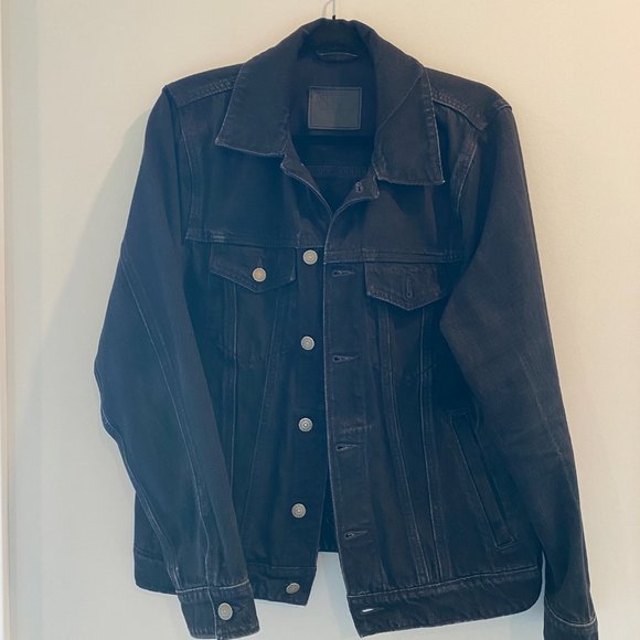 Black Denim Jacket - Picture 1 of 3